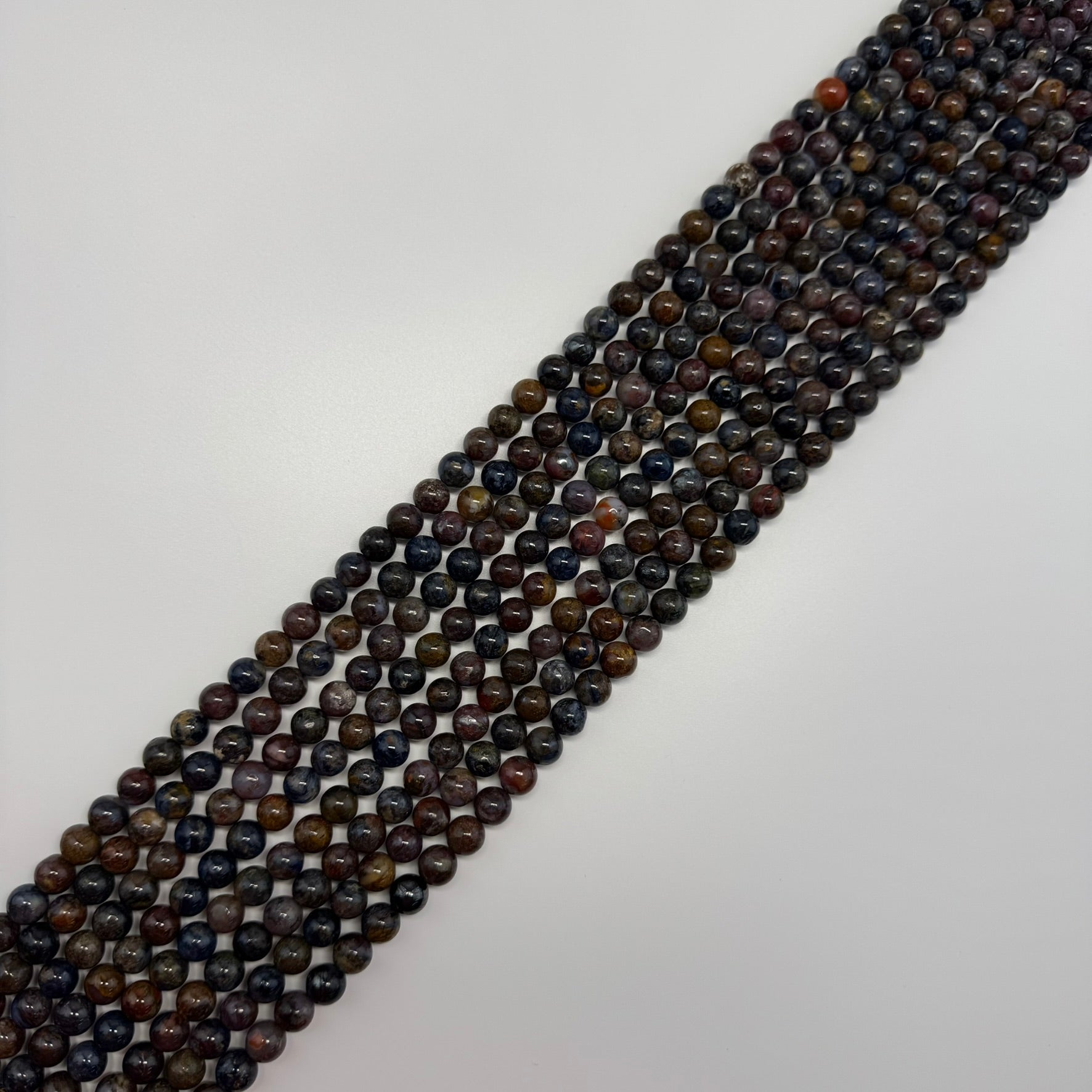 Pietersite Round Polished Beads Round Beads