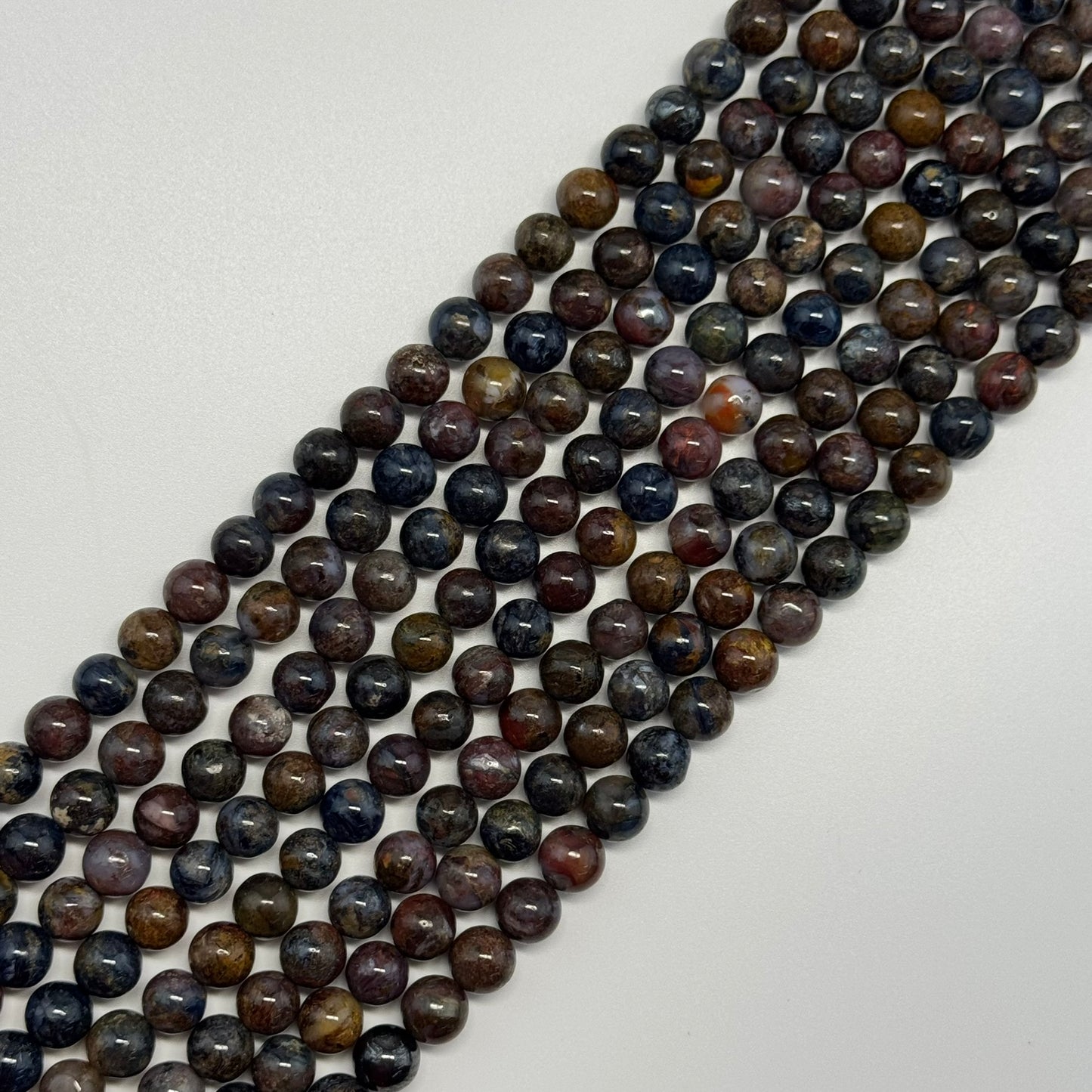 Pietersite Round Polished Beads Round Beads