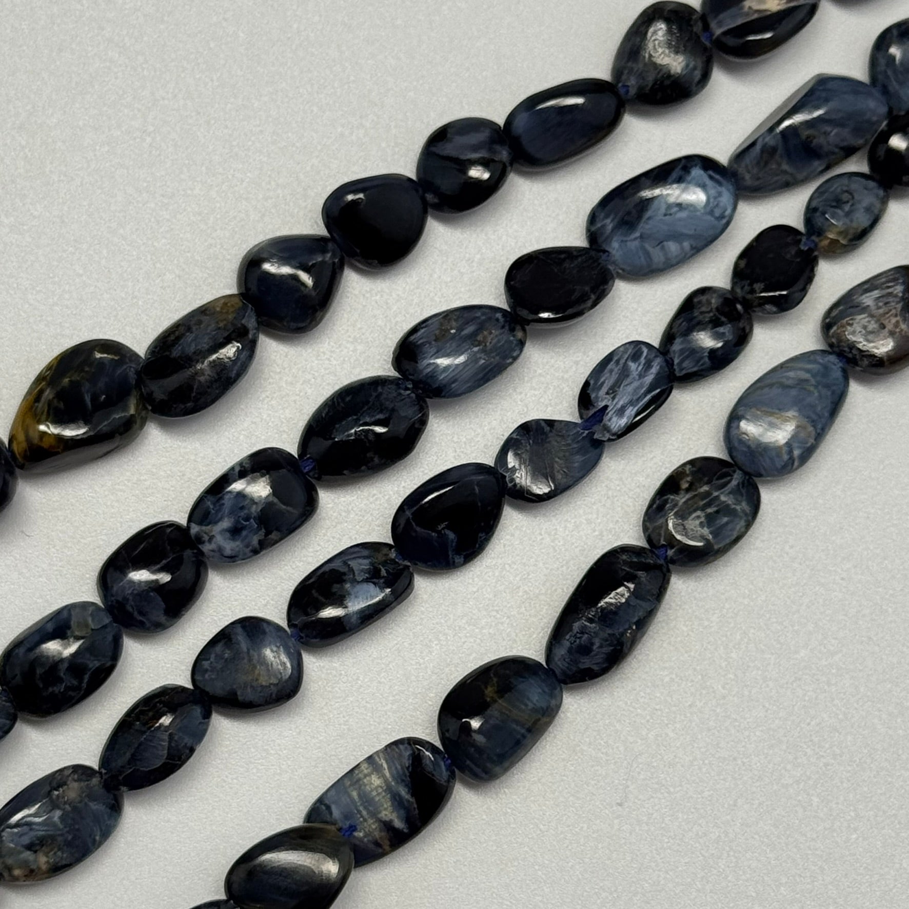 Pietersite Freeform Gemstone Beads - (AAAA Quality)