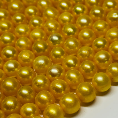 Dyed Yellow Freshwater Cultured Pearl