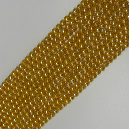 Dyed Yellow Freshwater Cultured Pearl