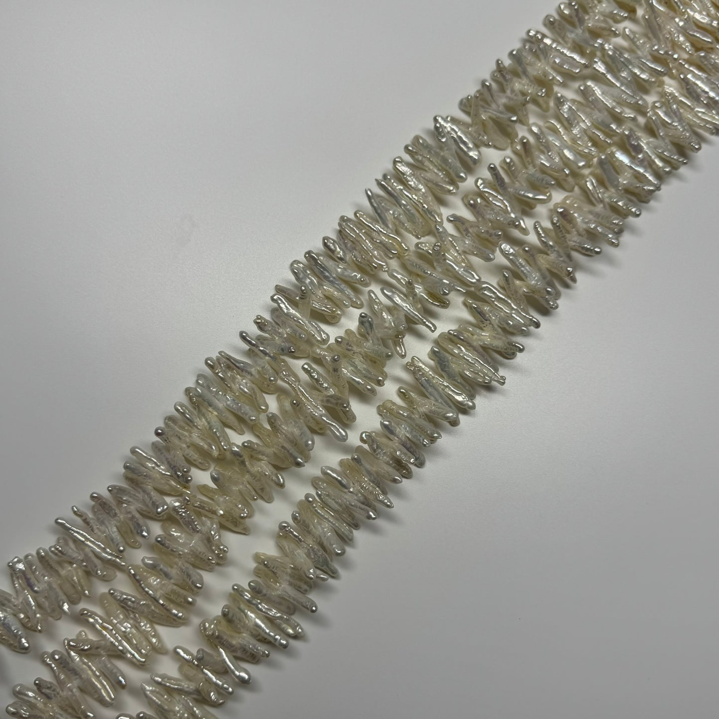 Freshwater Cultured Long Keshi Pearl - (AAA Quality)