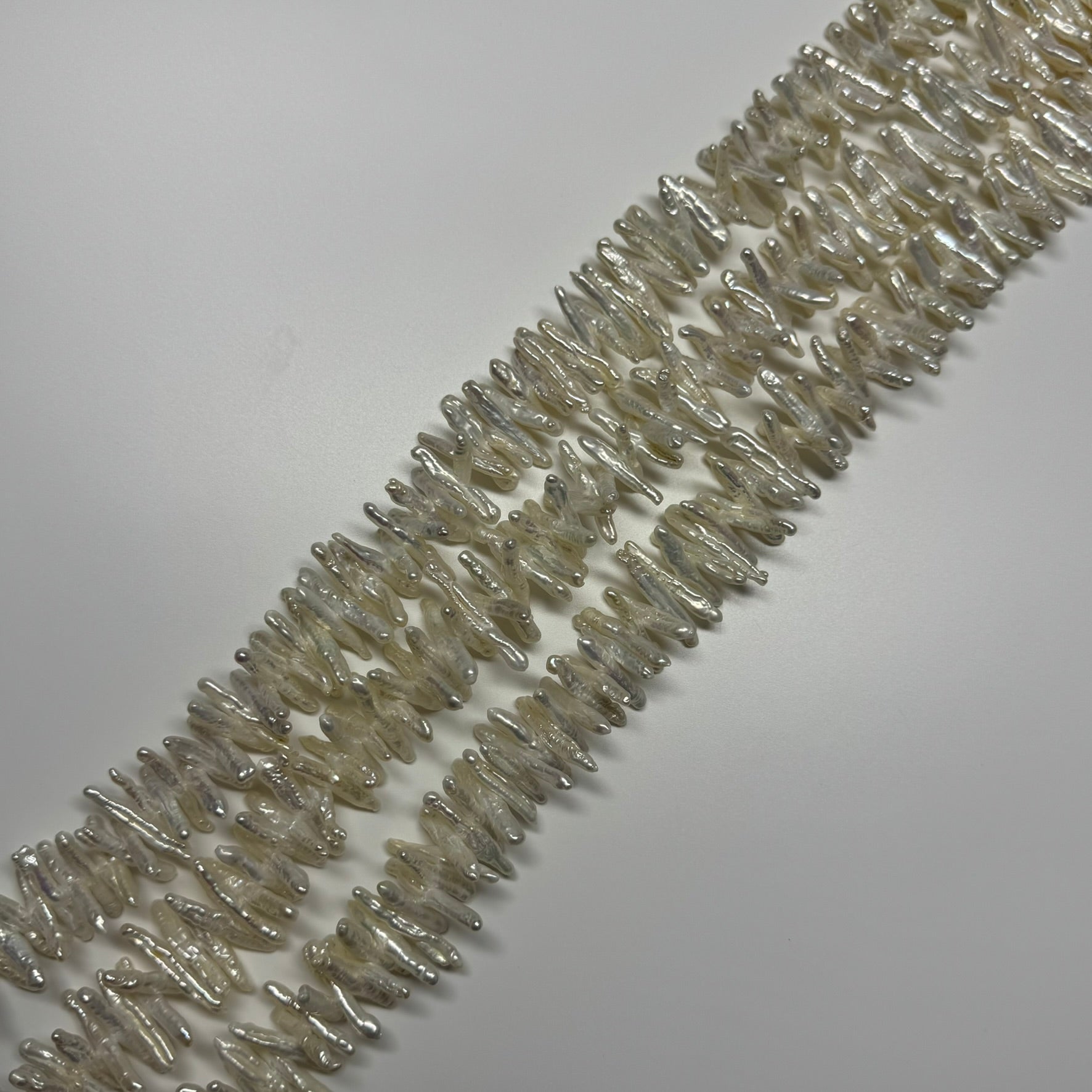 Freshwater Cultured Long Keshi Pearl - (AAA Quality)