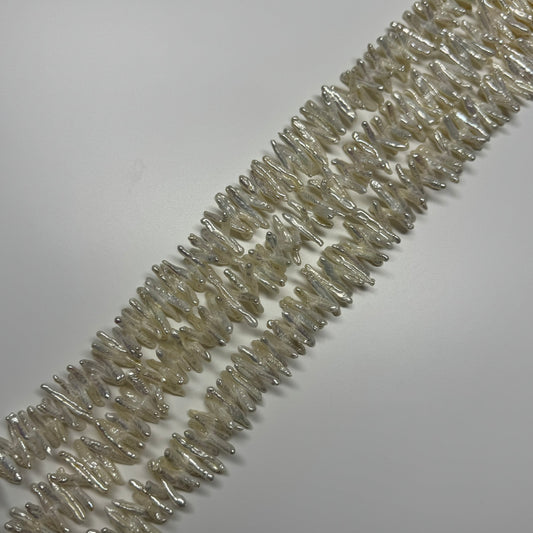 Freshwater Cultured Long Keshi Pearl - (AAA Quality)