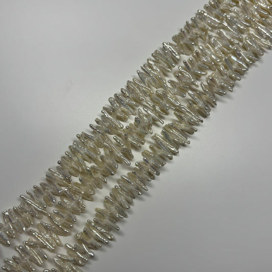 Freshwater Cultured Long Keshi Pearl - (AAA Quality)