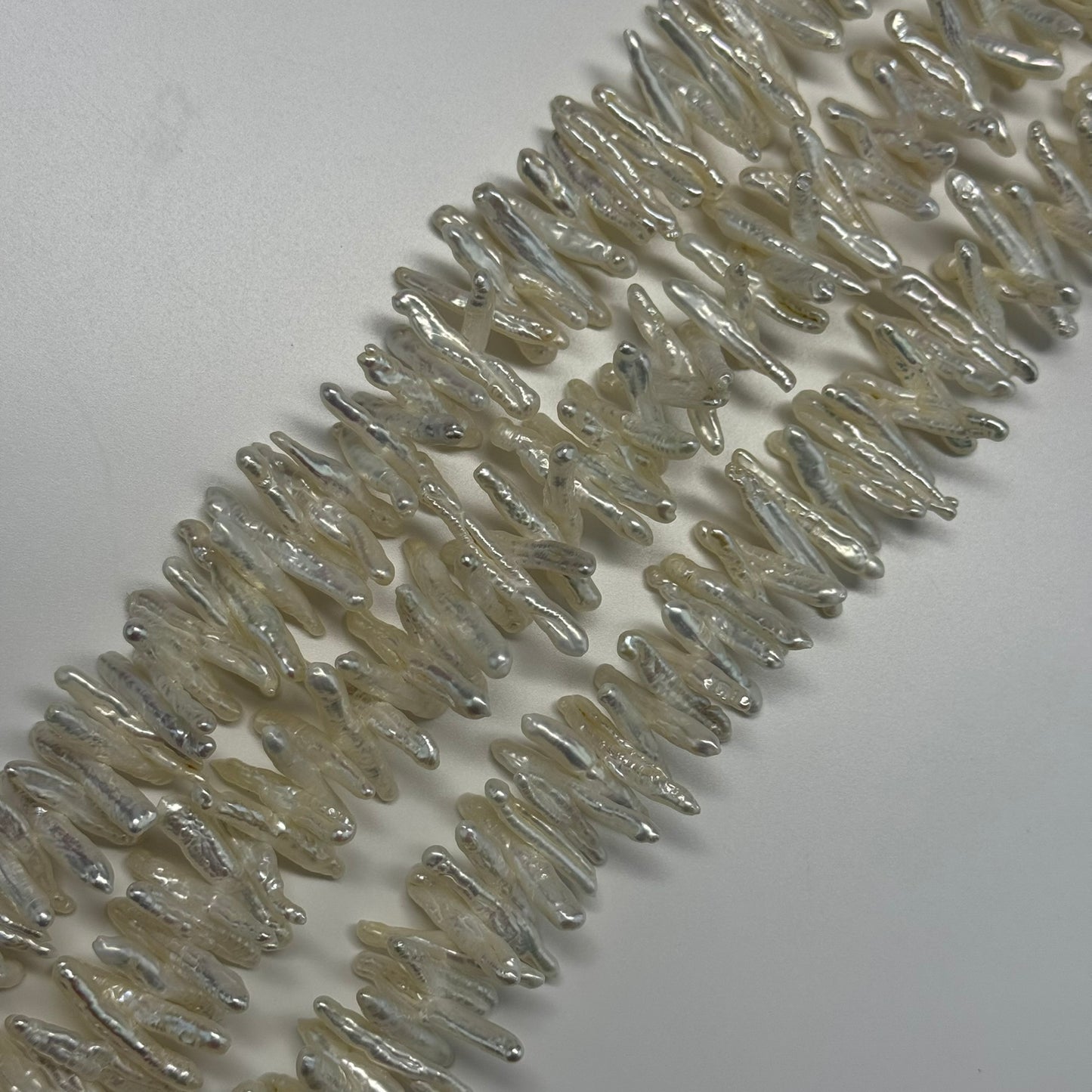 Freshwater Cultured Long Keshi Pearl - (AAA Quality)