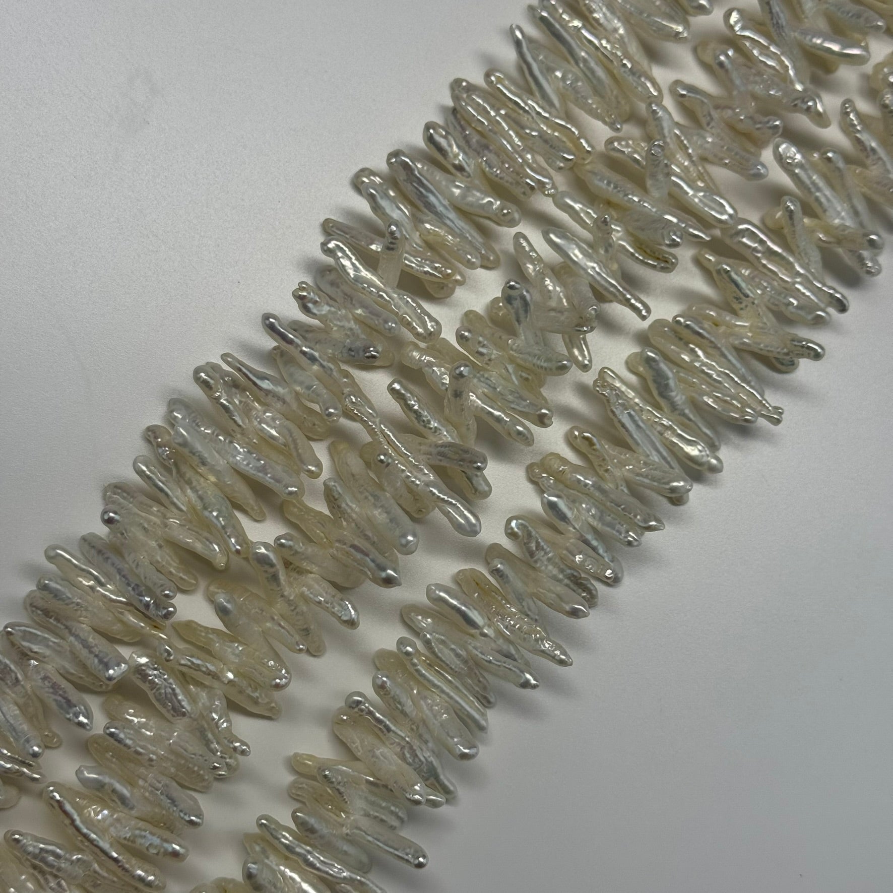 Freshwater Cultured Long Keshi Pearl - (AAA Quality)