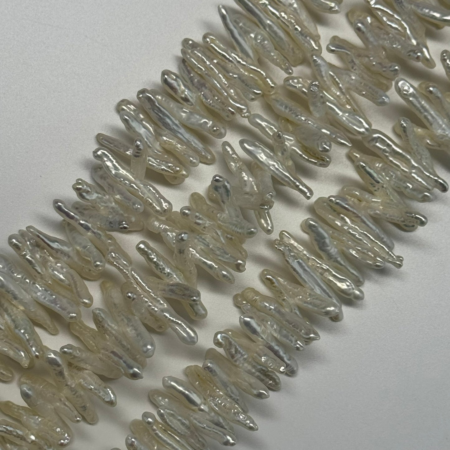 Freshwater Cultured Long Keshi Pearl - (AAA Quality)