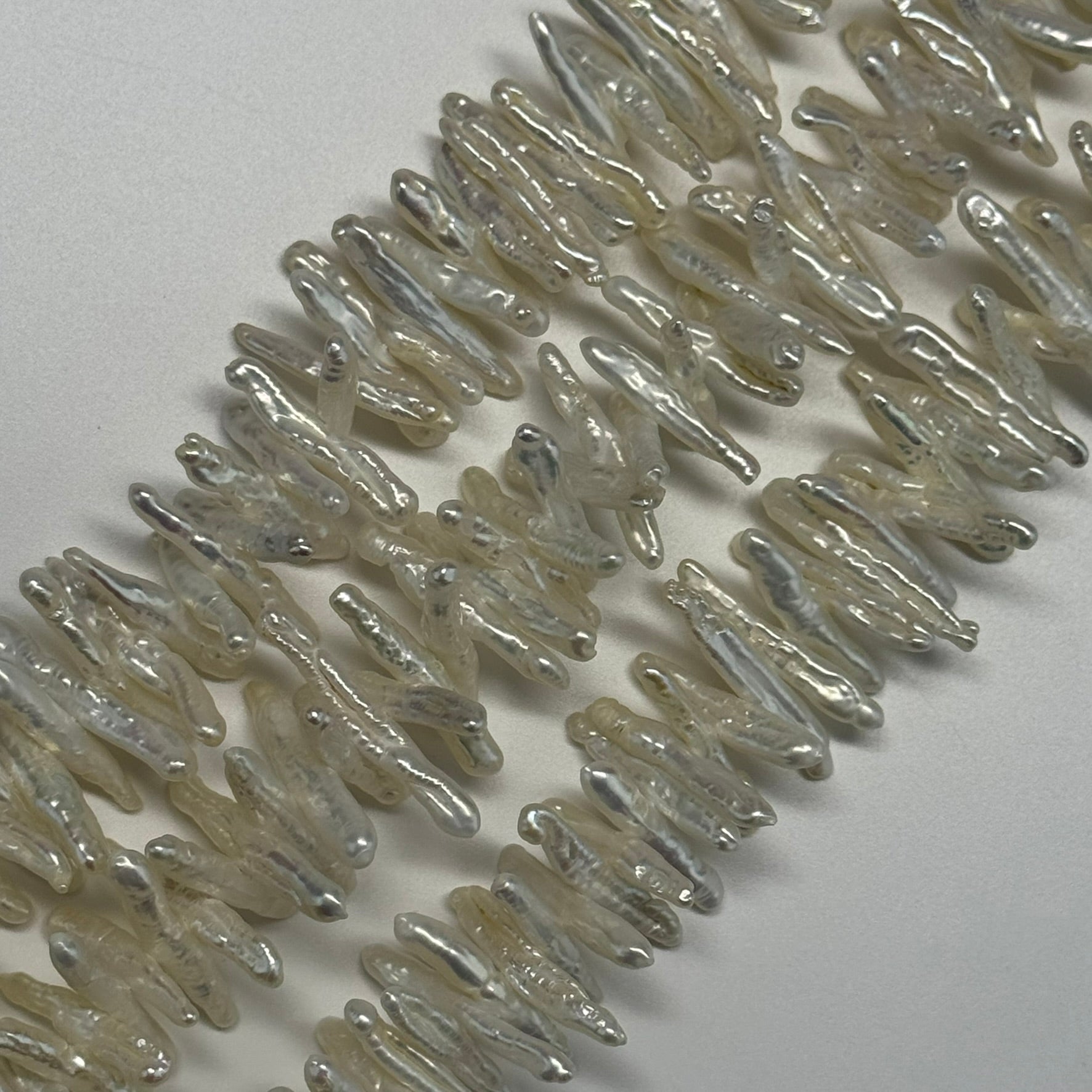 Freshwater Cultured Long Keshi Pearl - (AAA Quality)