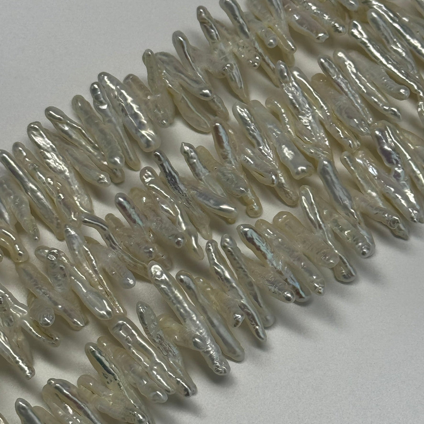 Freshwater Cultured Long Keshi Pearl - (AAA Quality)