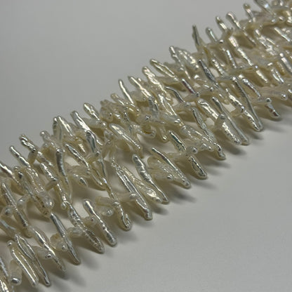 Freshwater Cultured Long Keshi Pearl - (AAA Quality)