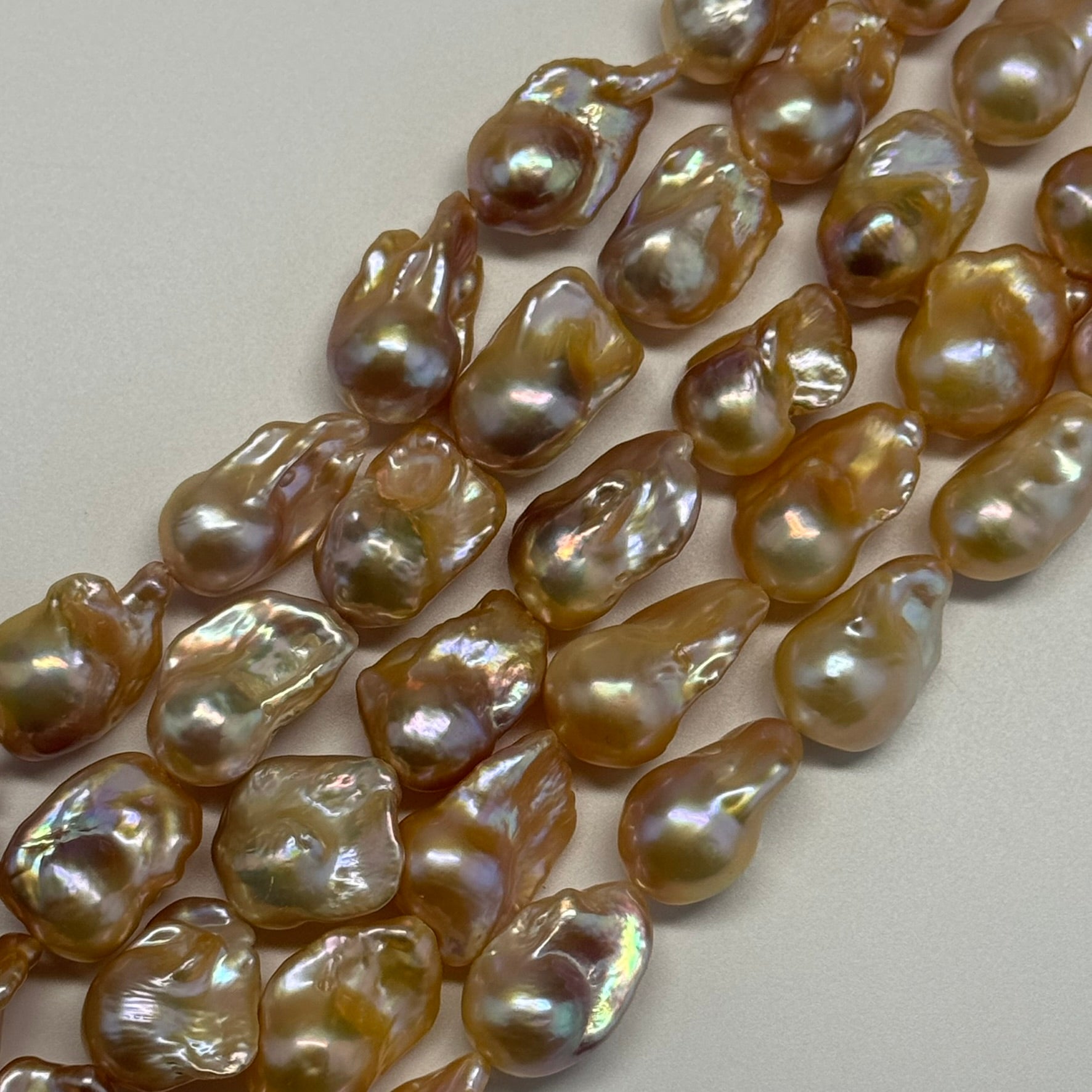 Freshwater Cultured Souffle Pearl - (AAAA Quality)
