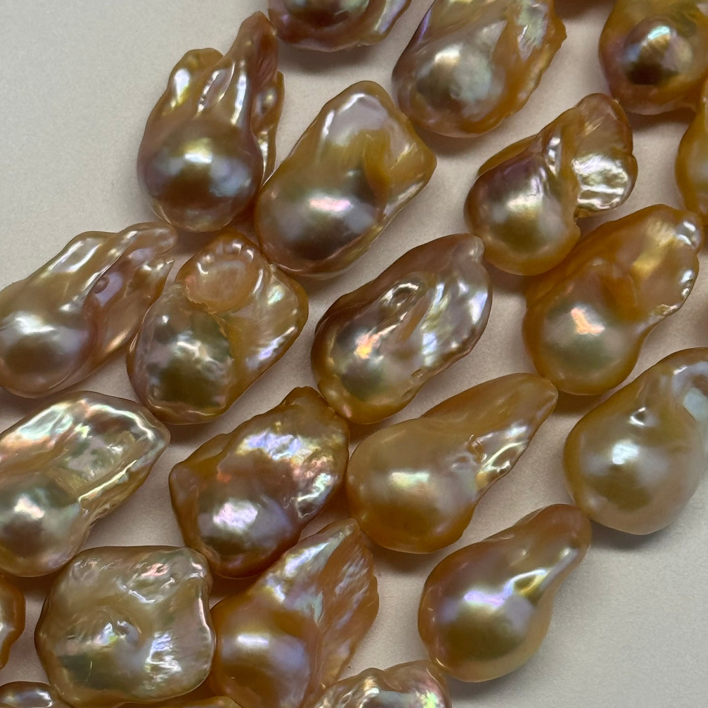 Freshwater Cultured Souffle Pearl - (AAAA Quality)