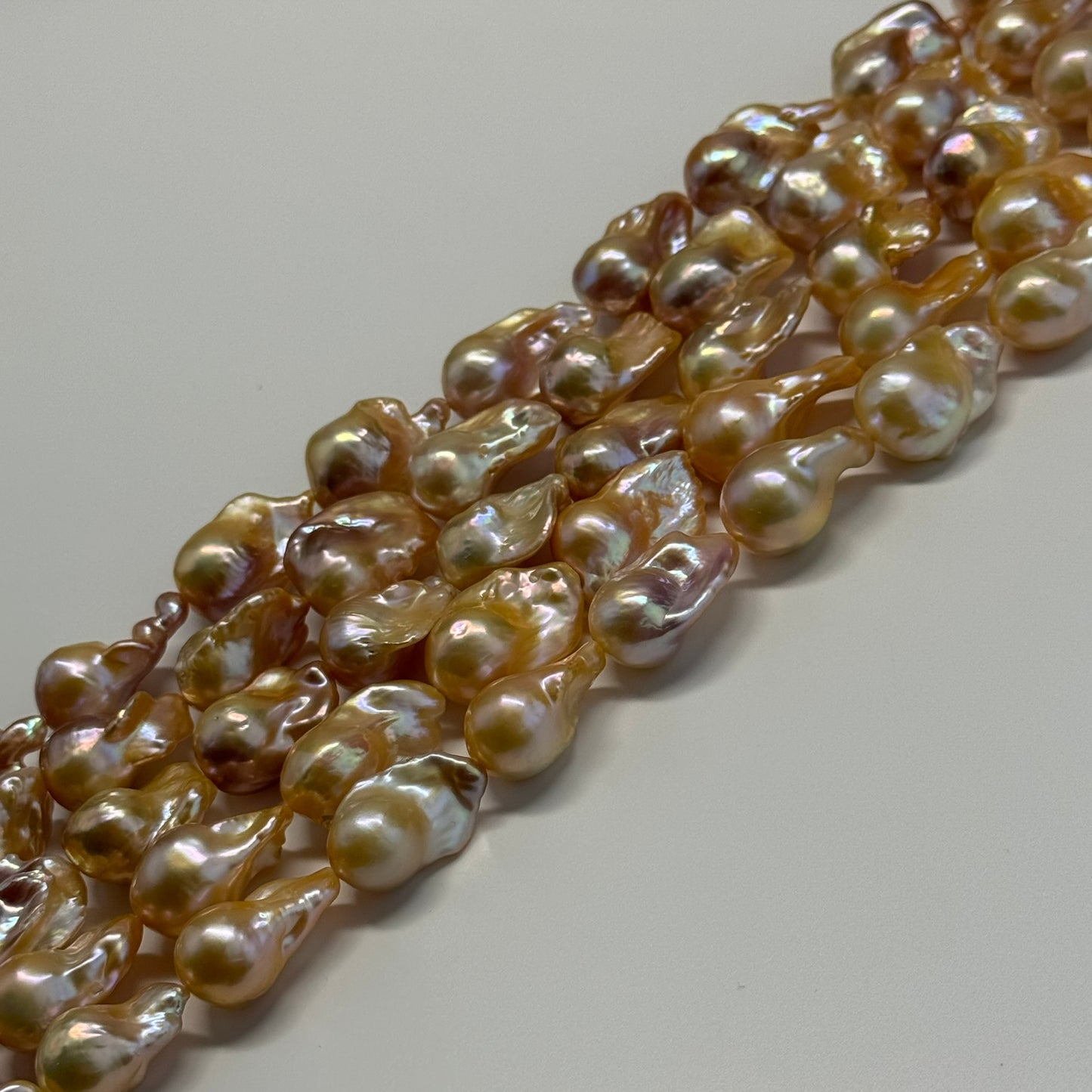 Freshwater Cultured Souffle Pearl - (AAAA Quality)