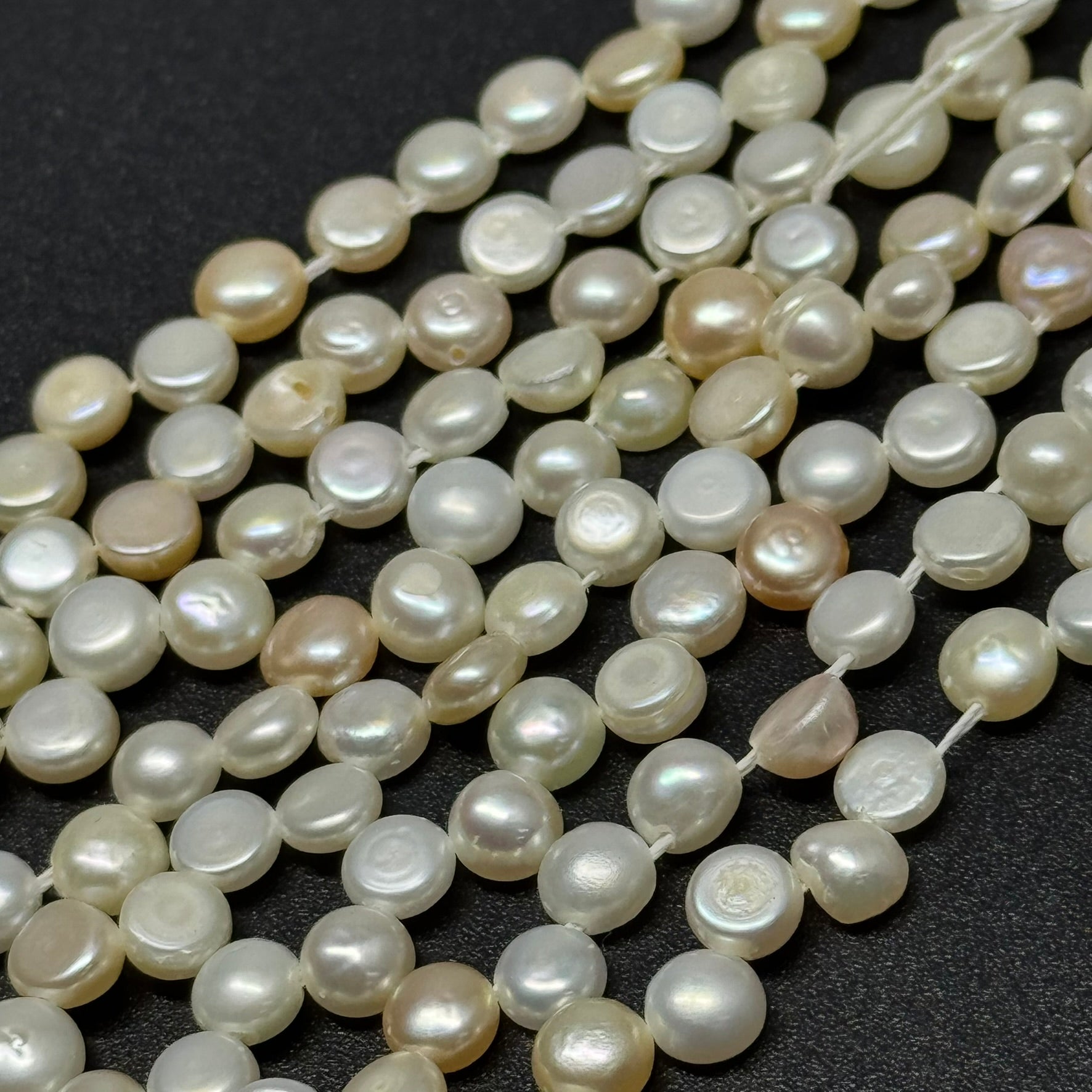 Freshwater Cultured Button Pearl - (AA Quality)
