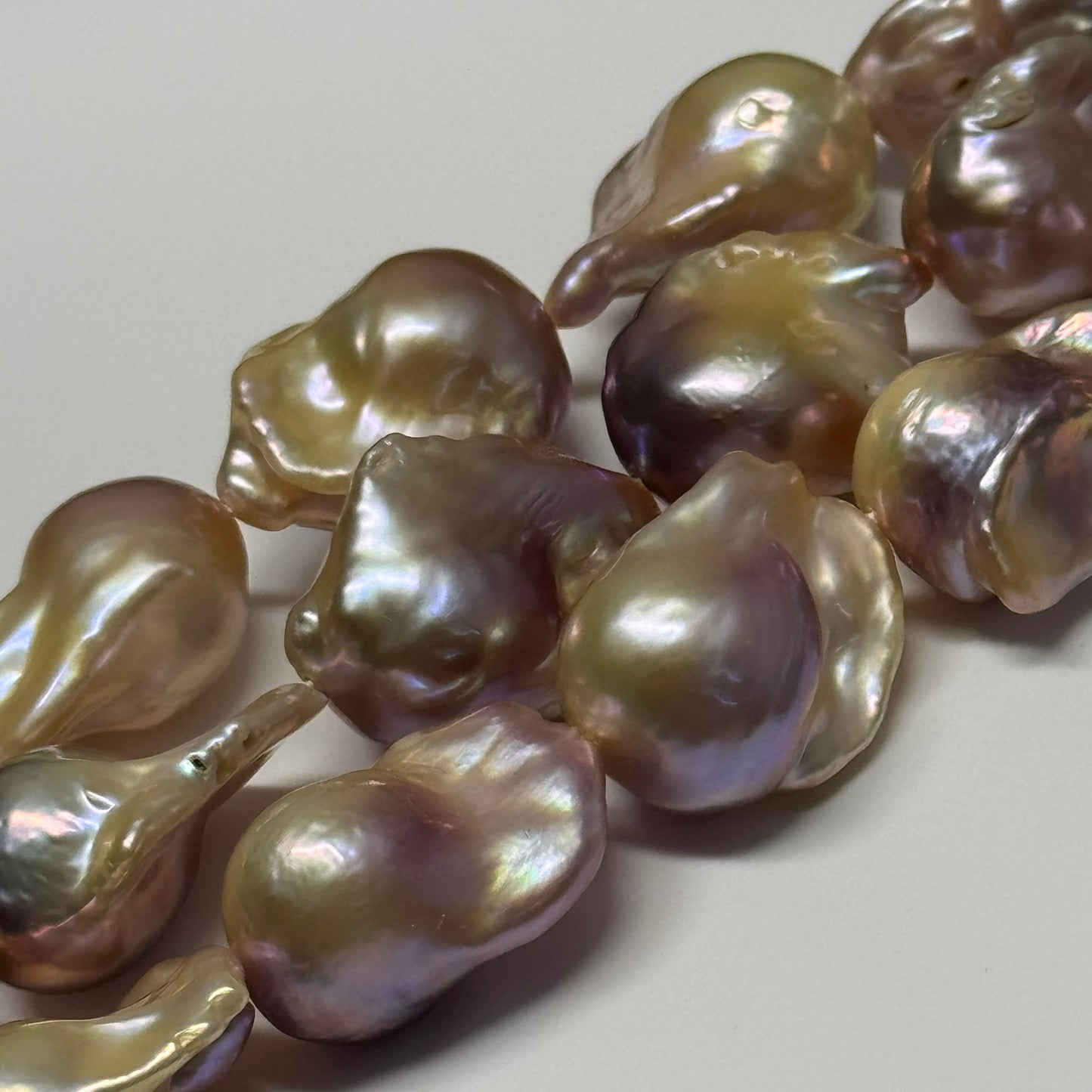 Freshwater Cultured Souffle Pearl - (AAAA Quality)