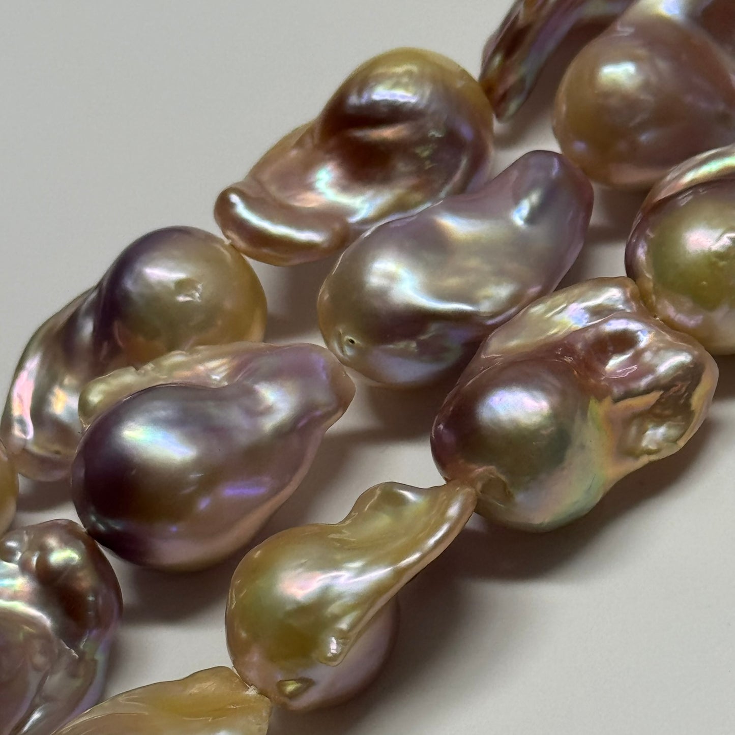 Freshwater Cultured Souffle Pearl - (AAAA Quality)