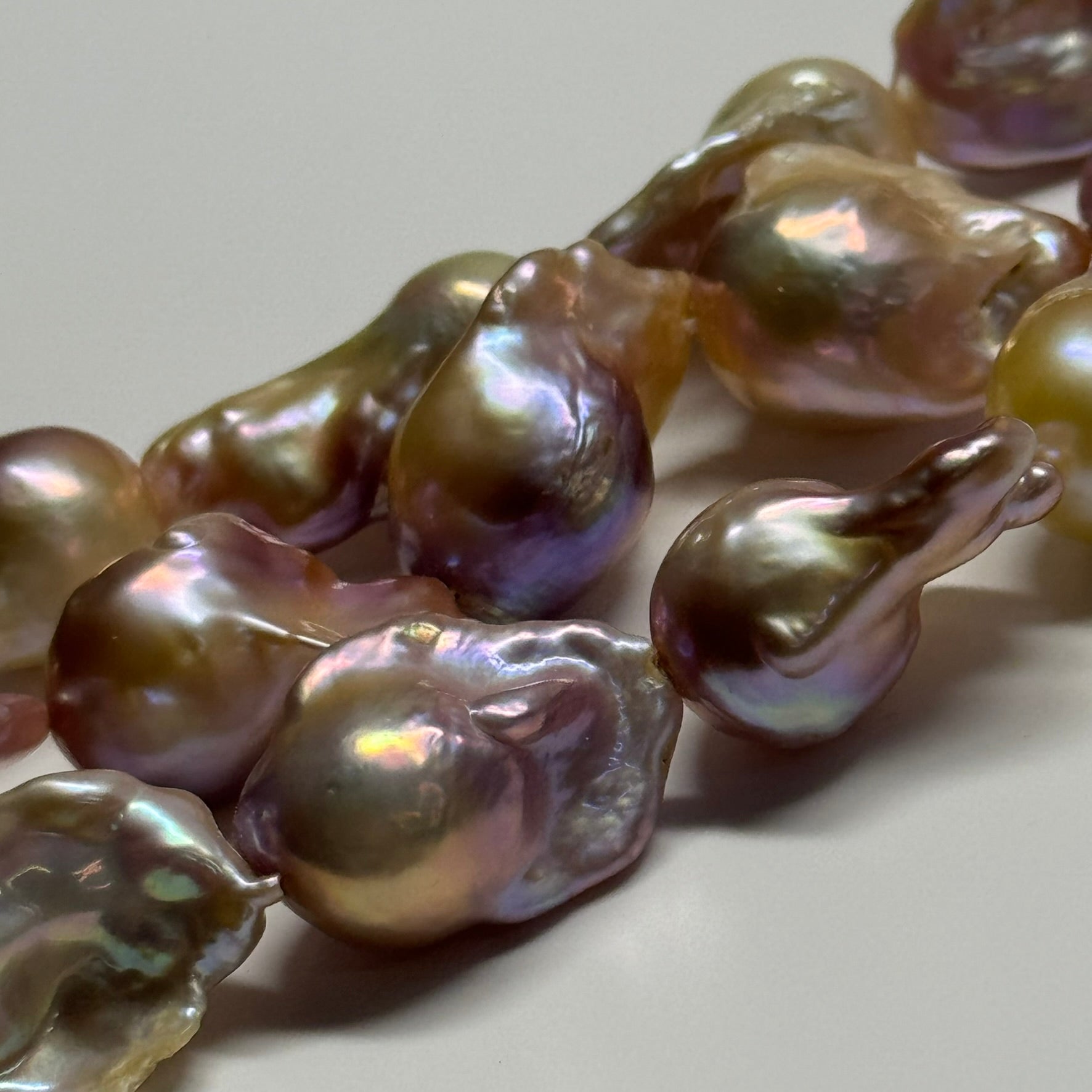 Freshwater Cultured Souffle Pearl - (AAAA Quality)