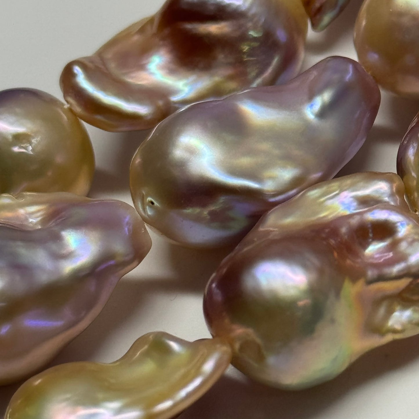 Freshwater Cultured Souffle Pearl - (AAAA Quality)
