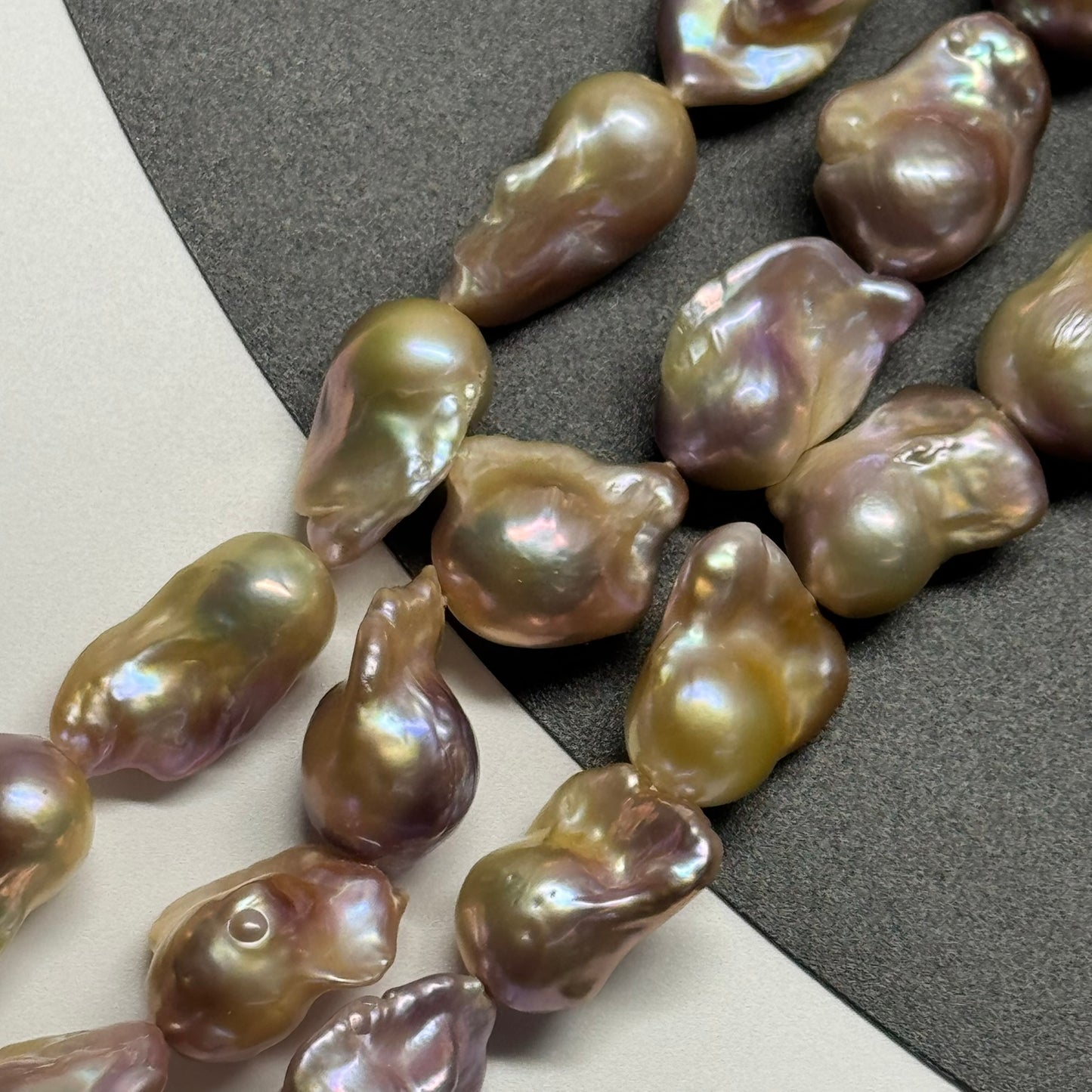 Freshwater Cultured Souffle Pearl - (AAAA Quality)