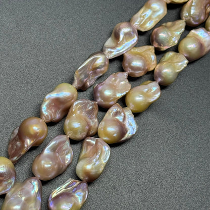 Freshwater Cultured Souffle Pearl - (AAAA Quality)
