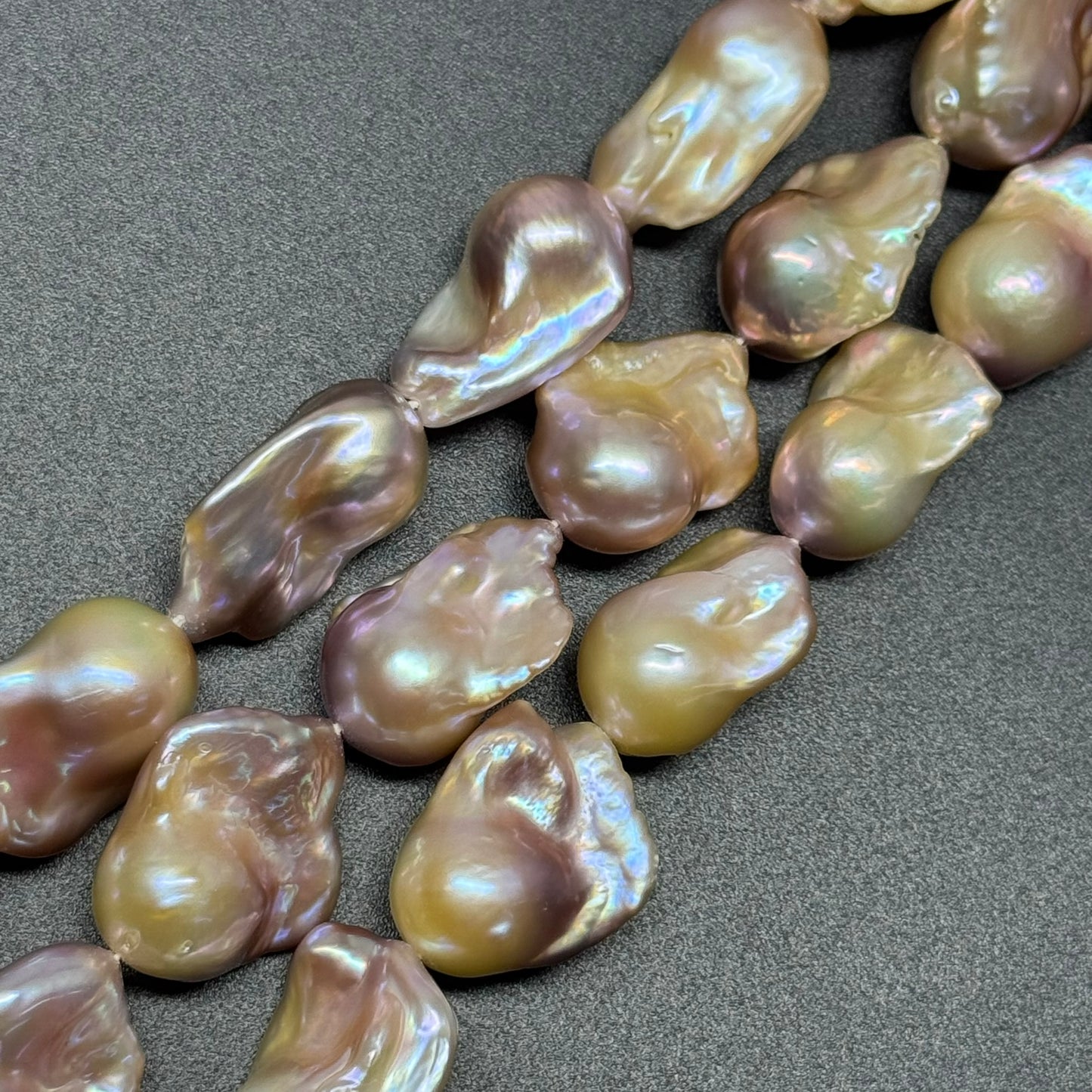 Freshwater Cultured Souffle Pearl - (AAAA Quality)