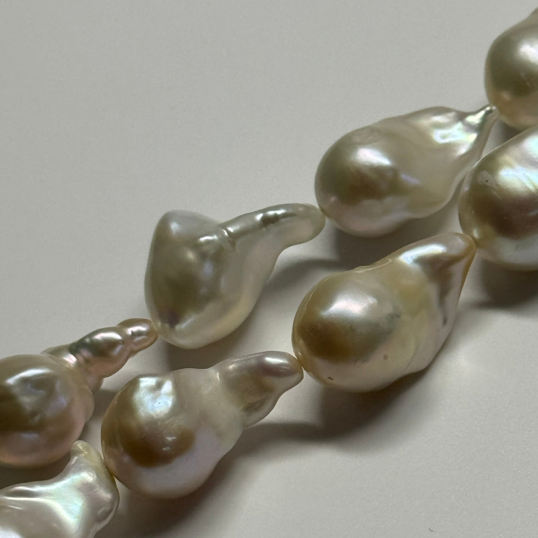 Freshwater Cultured Souffle Pearl - (AAAA Quality)