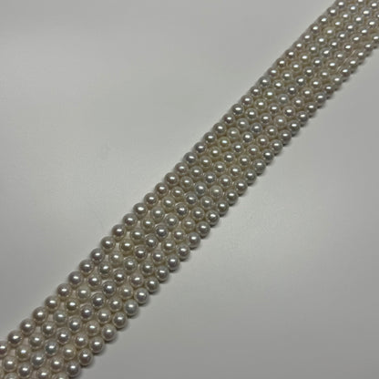White Freshwater Cultured Pearl - (AAAA Quality)