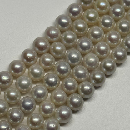White Freshwater Cultured Pearl - (AAAA Quality)