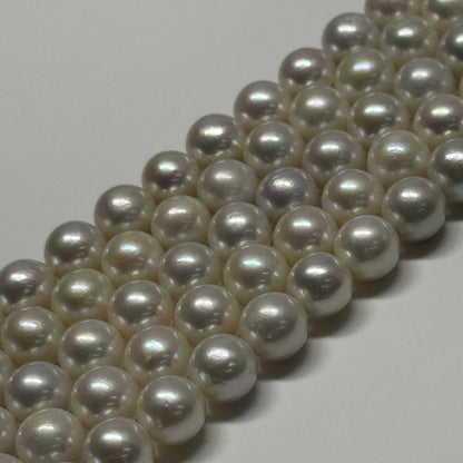 White Freshwater Cultured Pearl - (AAAA Quality)