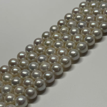 White Freshwater Cultured Pearl - (AAAA Quality)