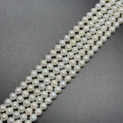 White Freshwater Cultured Pearl - (AAAA Quality)