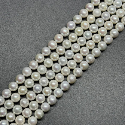 White Freshwater Cultured Pearl - (AAAA Quality)