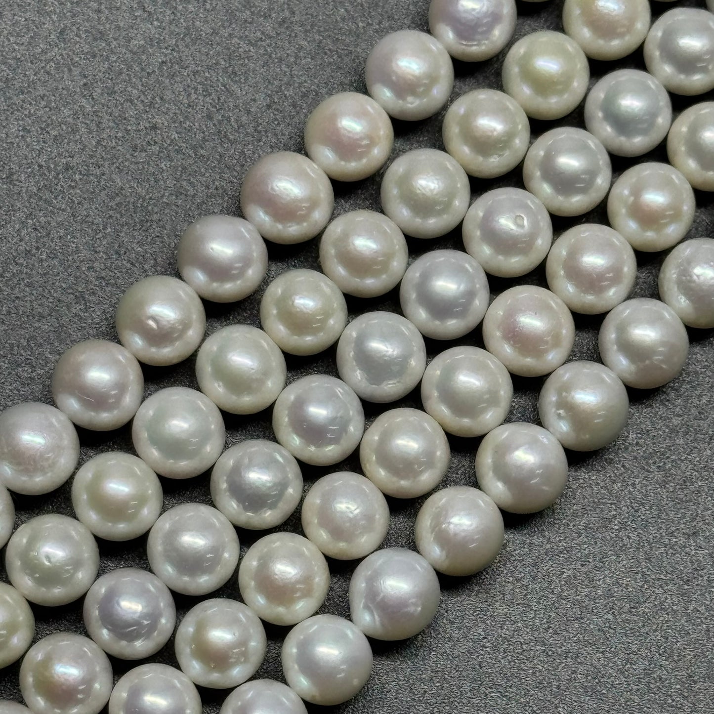White Freshwater Cultured Pearl - (AAAA Quality)