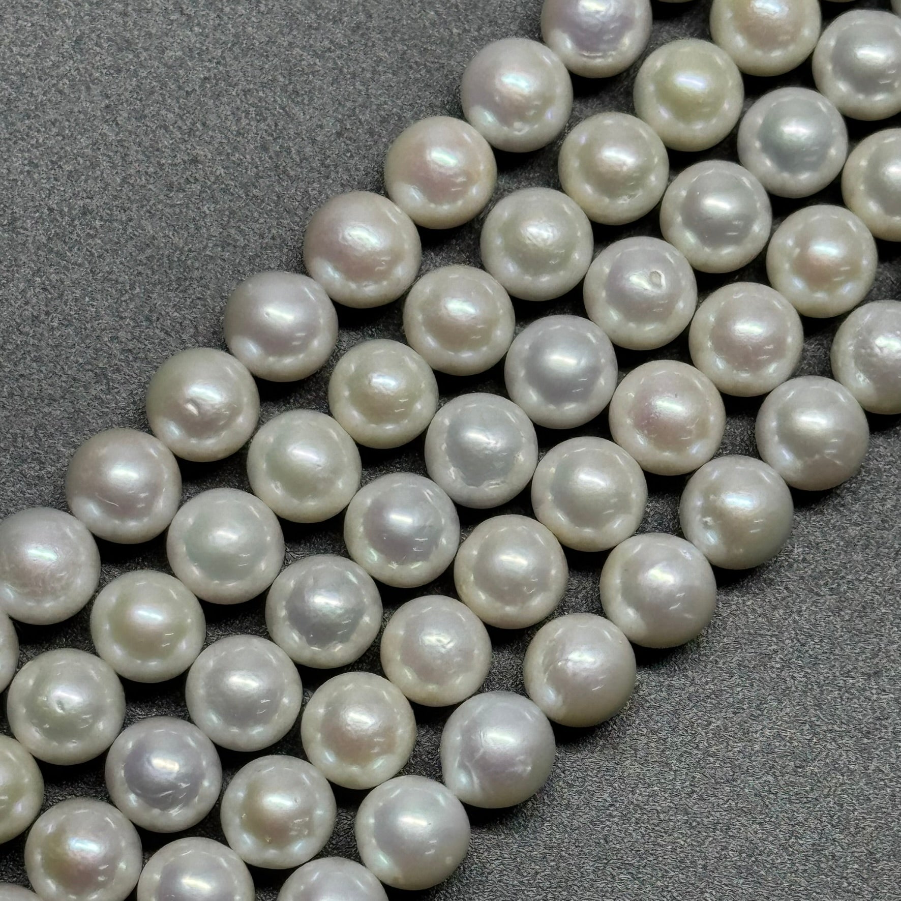 White Freshwater Cultured Pearl - (AAAA Quality)