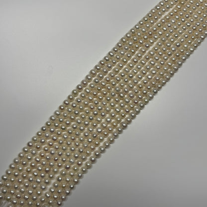 White Freshwater Cultured Pearl - (AA Quality)