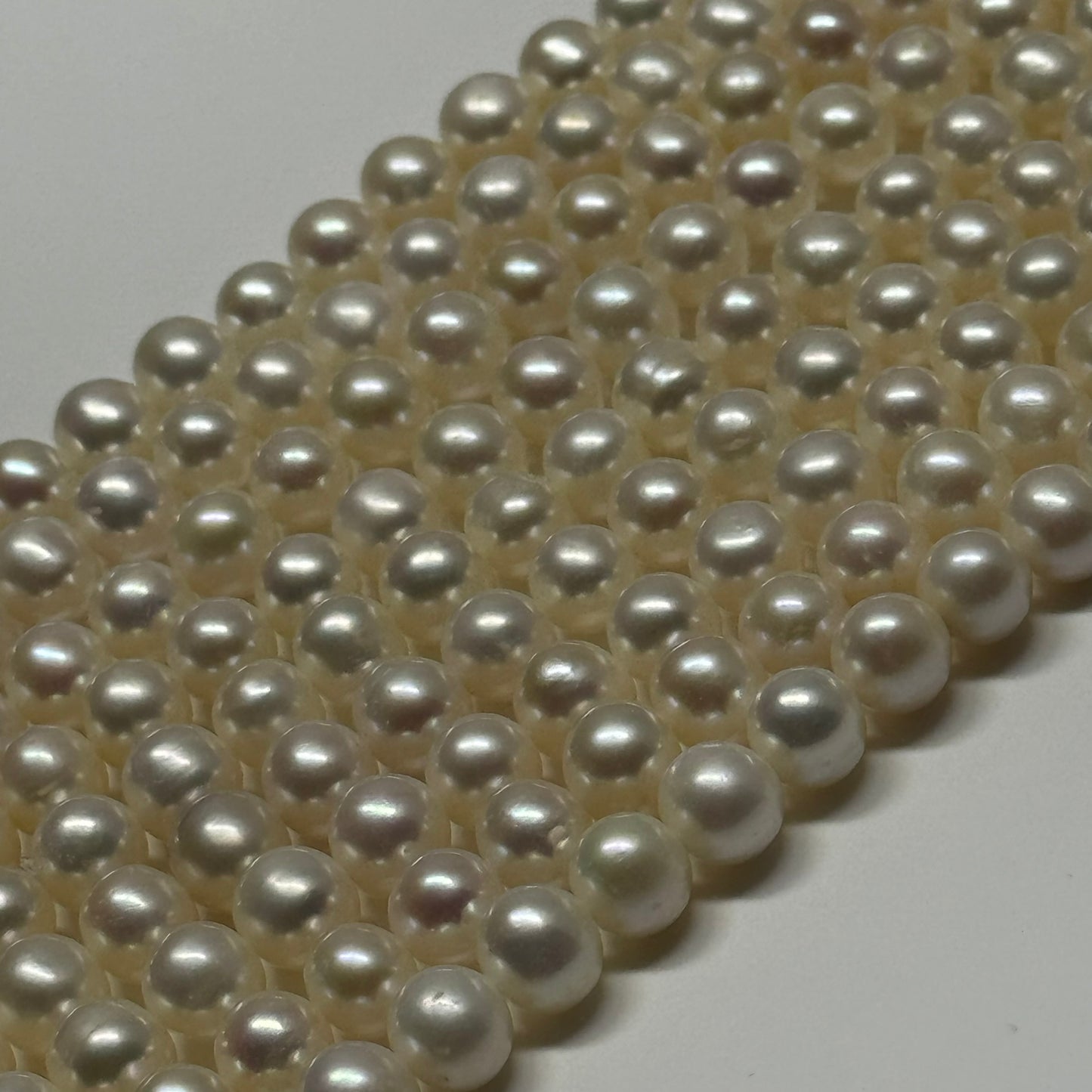 White Freshwater Cultured Pearl - (AA Quality)