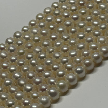 White Freshwater Cultured Pearl - (AA Quality)