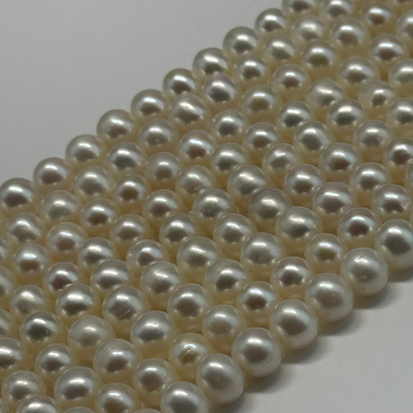 White Freshwater Cultured Pearl - (AA Quality)