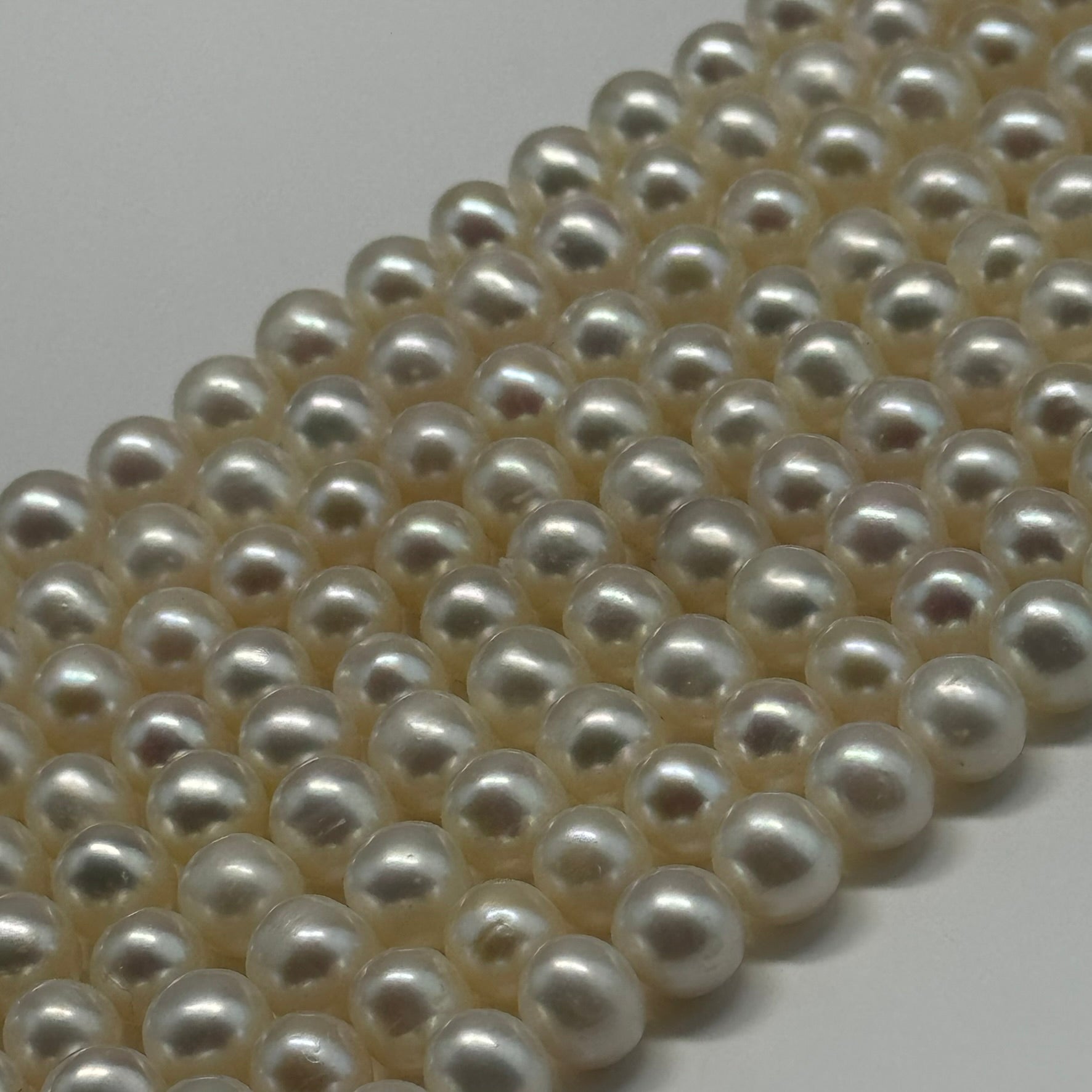 White Freshwater Cultured Pearl - (AA Quality)