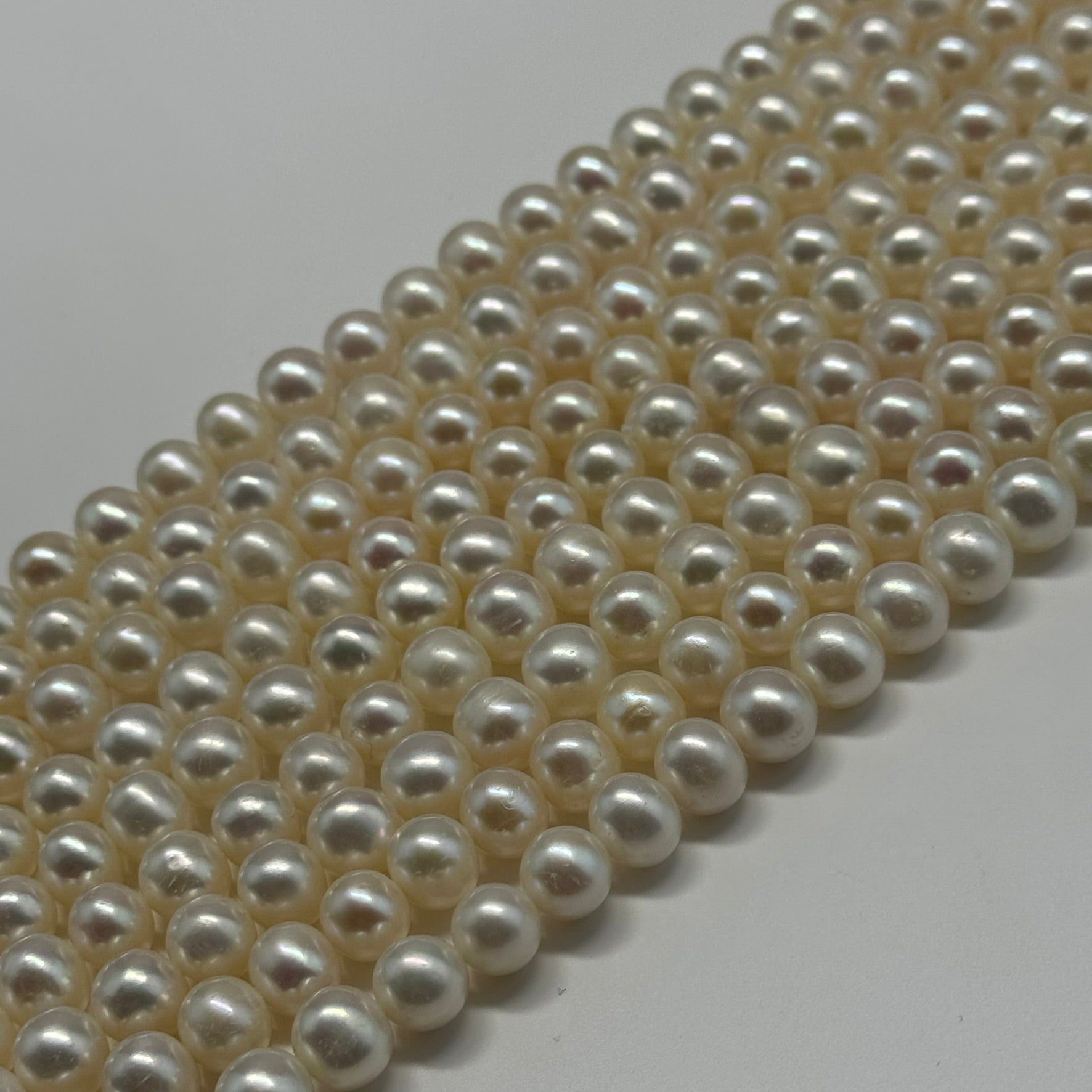 White Freshwater Cultured Pearl - (AA Quality)