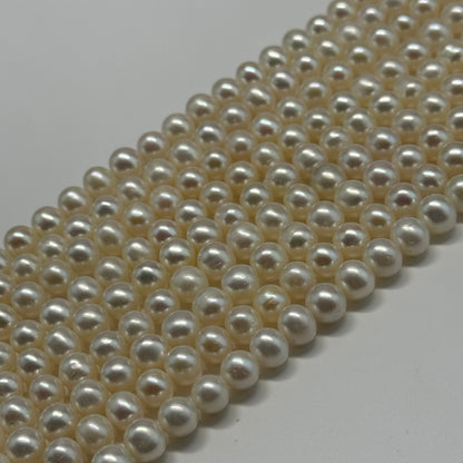 White Freshwater Cultured Pearl - (AA Quality)