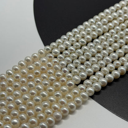 White Freshwater Cultured Pearl - (AA Quality)