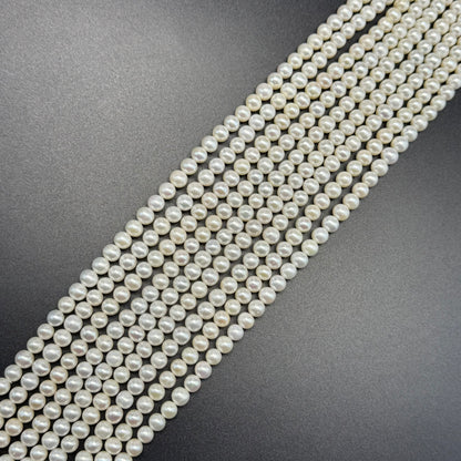 White Freshwater Cultured Pearl - (AA Quality)