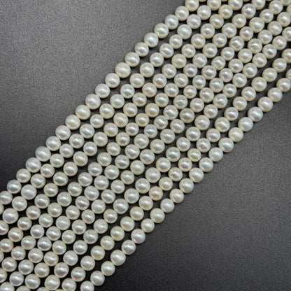 White Freshwater Cultured Pearl - (AA Quality)