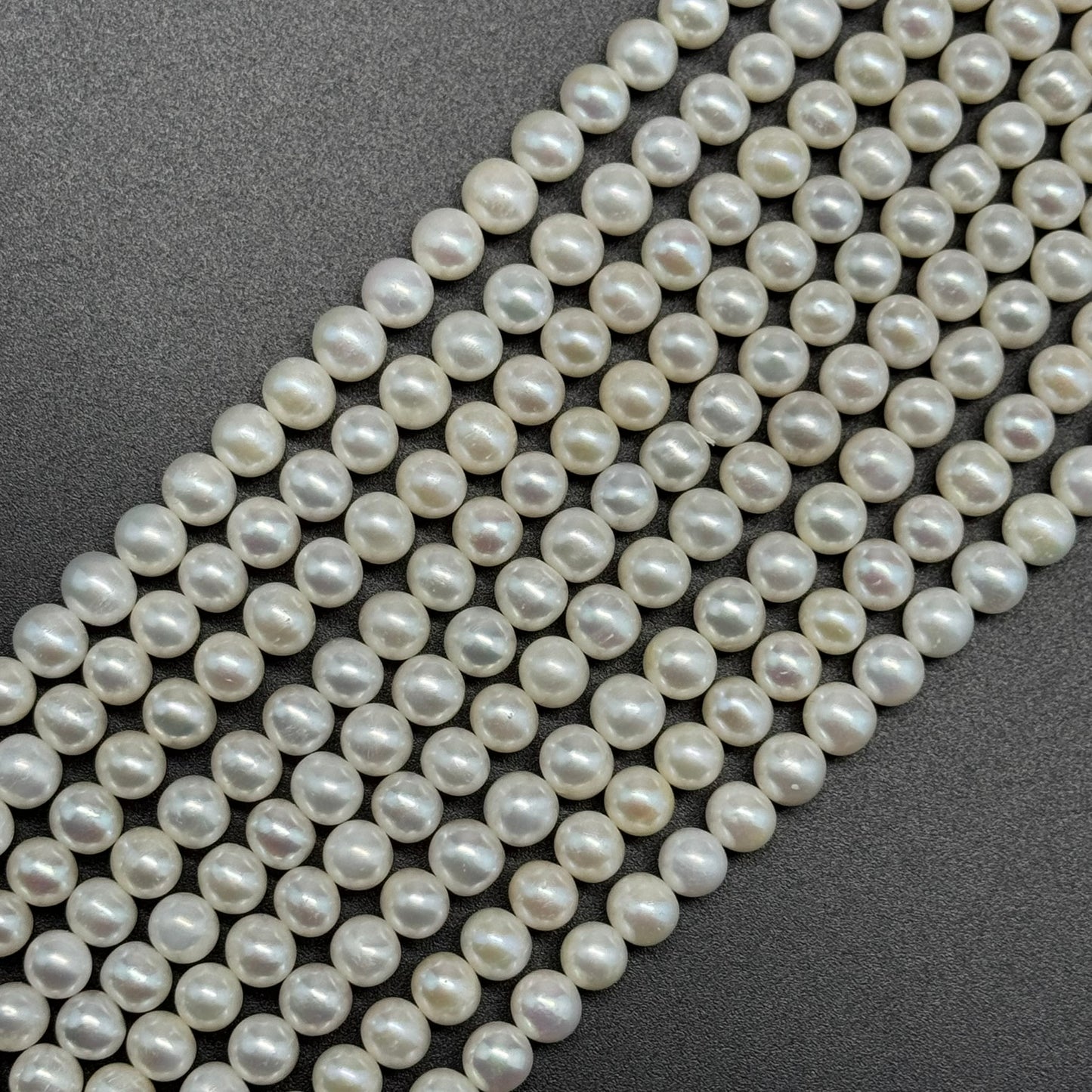 White Freshwater Cultured Pearl - (AA Quality)