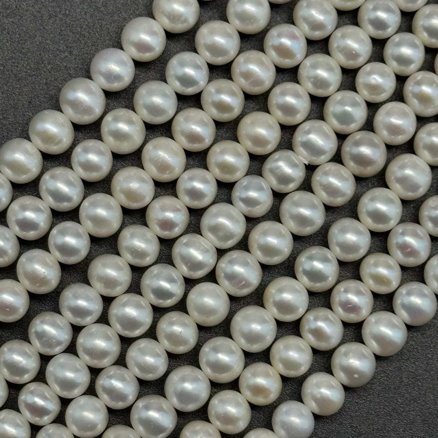White Freshwater Cultured Pearl - (AA Quality)