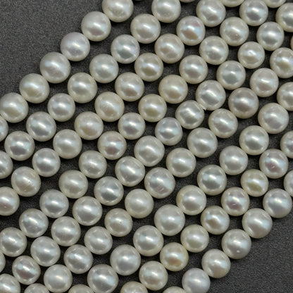 White Freshwater Cultured Pearl - (AA Quality)