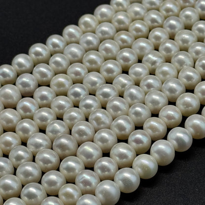 White Freshwater Cultured Pearl - (AA Quality)