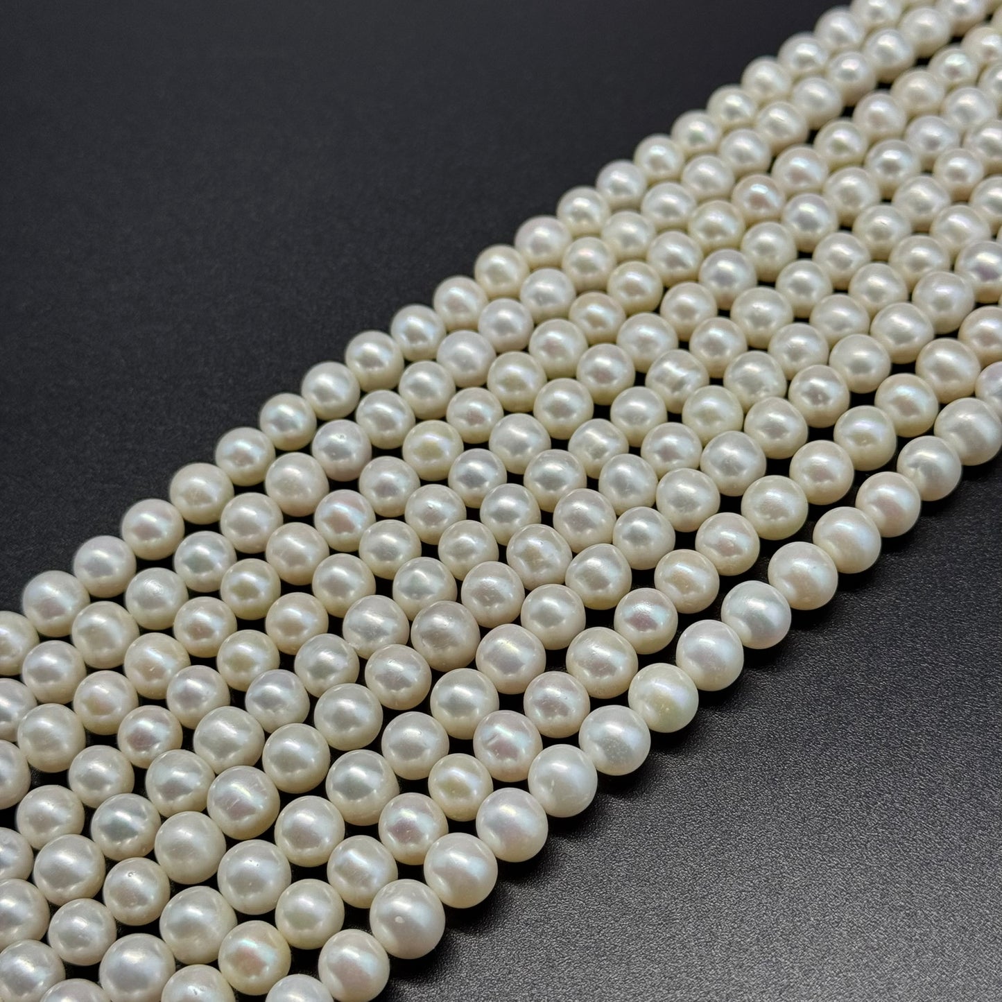 White Freshwater Cultured Pearl - (AA Quality)